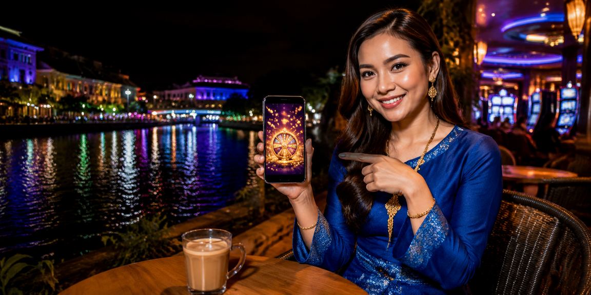 Pemain wanita berbaju kurung di Melaka mengakses kasino dalam talian jqkslot